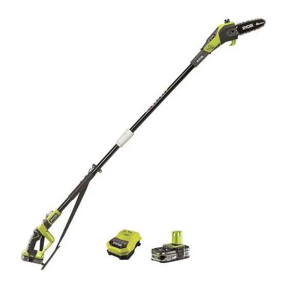 oksasaha ryobi one+ opp1820 k&auml;ytt&ouml;ohje