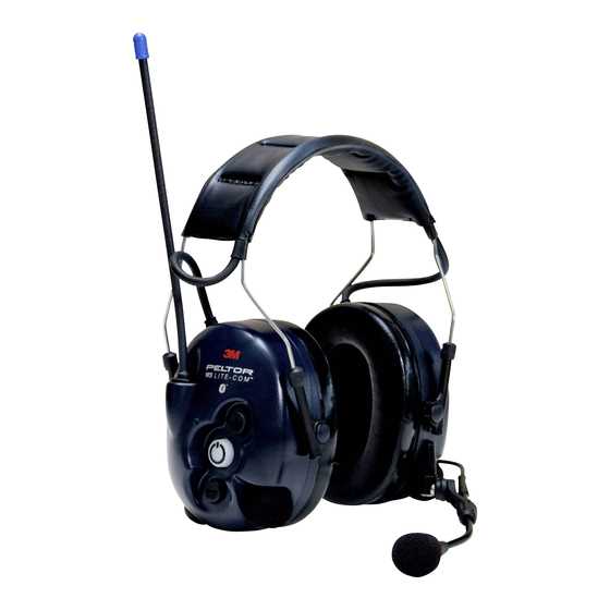 peltor ws litecom pro 3 k&auml;ytt&ouml;ohje