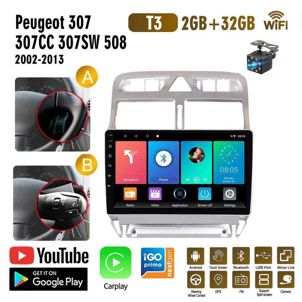peugeot 307 05 autoradio k&auml;ytt&ouml;ohje