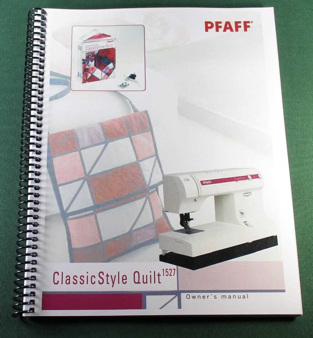 pfaff classic style quilt käyttöohje pfaff classic style quilt käyttöohje