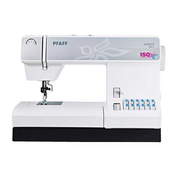 pfaff select 3.0 k&auml;ytt&ouml;ohje