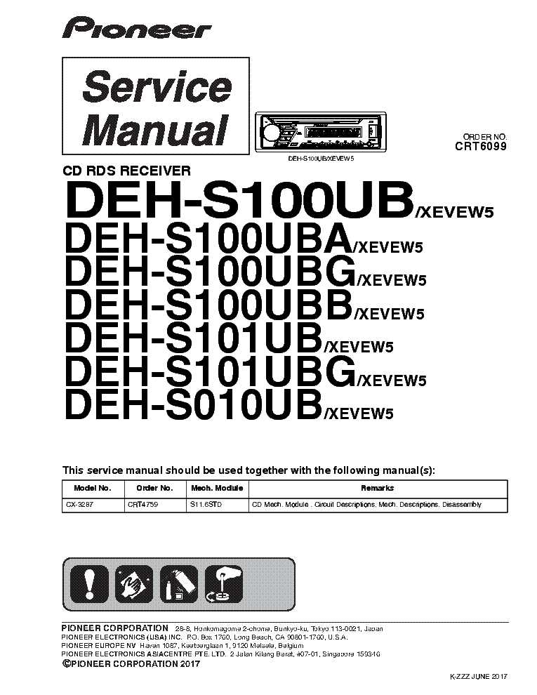 pioneer deh s101ub k&auml;ytt&ouml;ohje