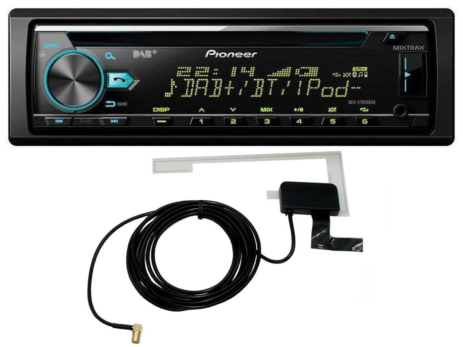 pioneer deh x7800dab k&auml;ytt&ouml;ohje suomi