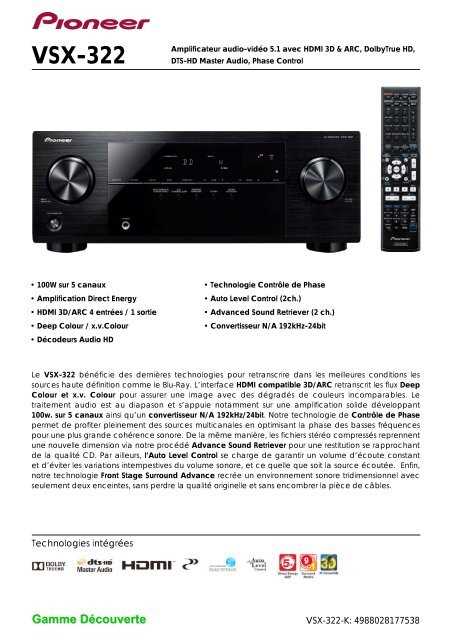 pioneer vsx 322 k&auml;ytt&ouml;ohjeet