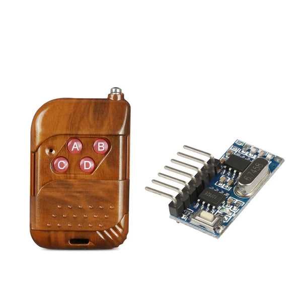 rf tech 433mhz k&auml;ytt&ouml;ohje