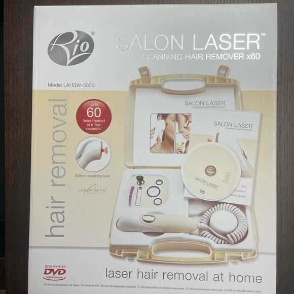 rio salon laser scanning hair remover k&auml;ytt&ouml;ohje