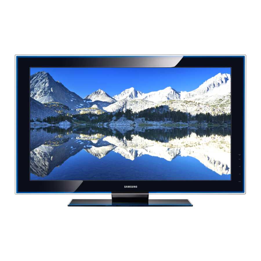 samsung led tv 46 k&auml;ytt&ouml;ohje