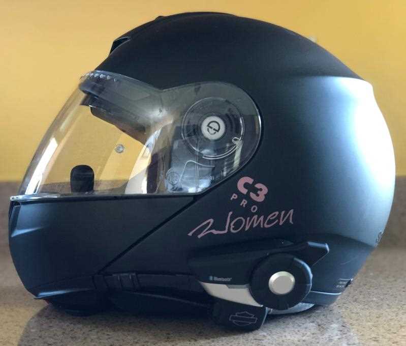 schuberth c3 bluetooth headset k&auml;ytt&ouml;ohje