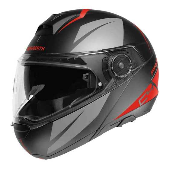 schuberth c3 bluetooth headset k&auml;ytt&ouml;ohje