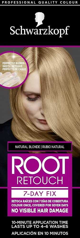 schwarzkopf root retoucher k&auml;ytt&ouml;ohje