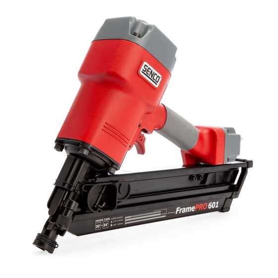 senco 601 frame pro k&auml;ytt&ouml;ohje