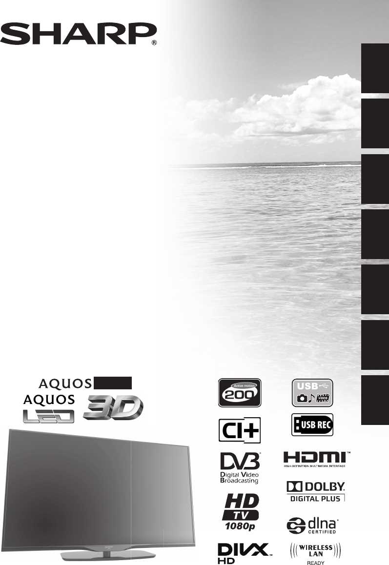 sharp lc50 u tv k&auml;ytt&ouml;ohje