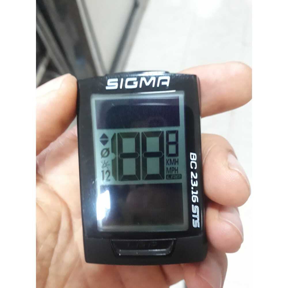 sigma sport bc 23.16 sts k&auml;ytt&ouml;ohjeet