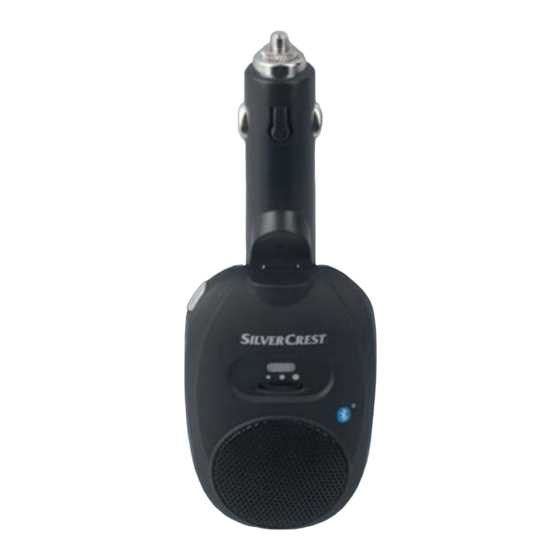 silvercrest bluetooth car kit k&auml;ytt&ouml;ohje