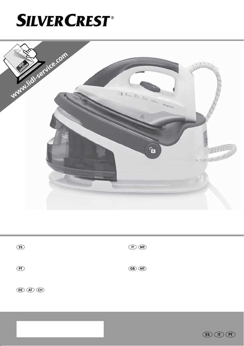 silvercrest steam iron 2200 k&auml;ytt&ouml;ohje
