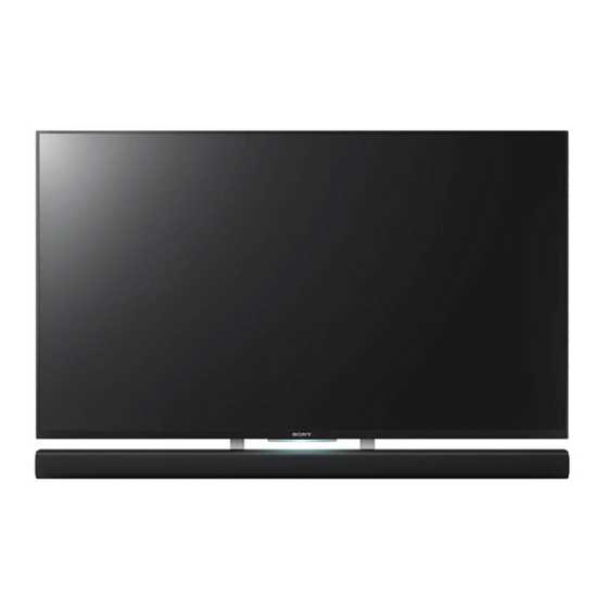 sony bravia wd753 k&auml;ytt&ouml;ohje