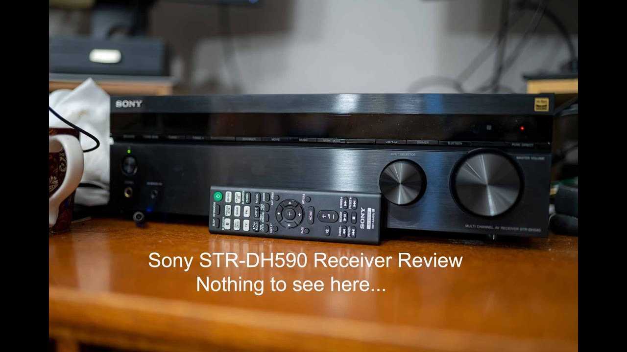 sony str dh590 k&auml;ytt&ouml;ohje