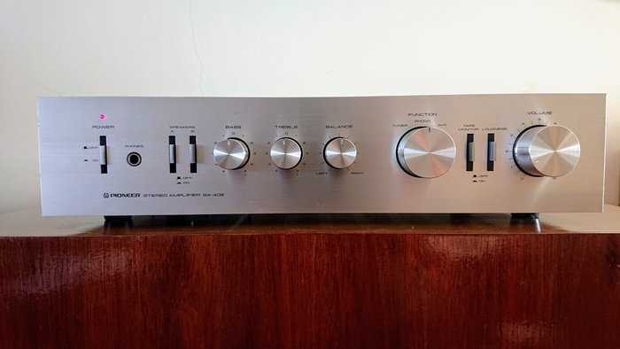 stereovahvistin pioneer amplifier a 5 k&auml;ytt&ouml;ohje
