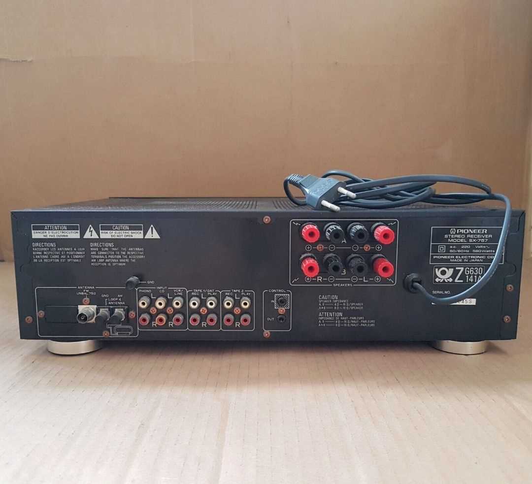 stereovahvistin pioneer amplifier a5 k&auml;ytt&ouml;ohje
