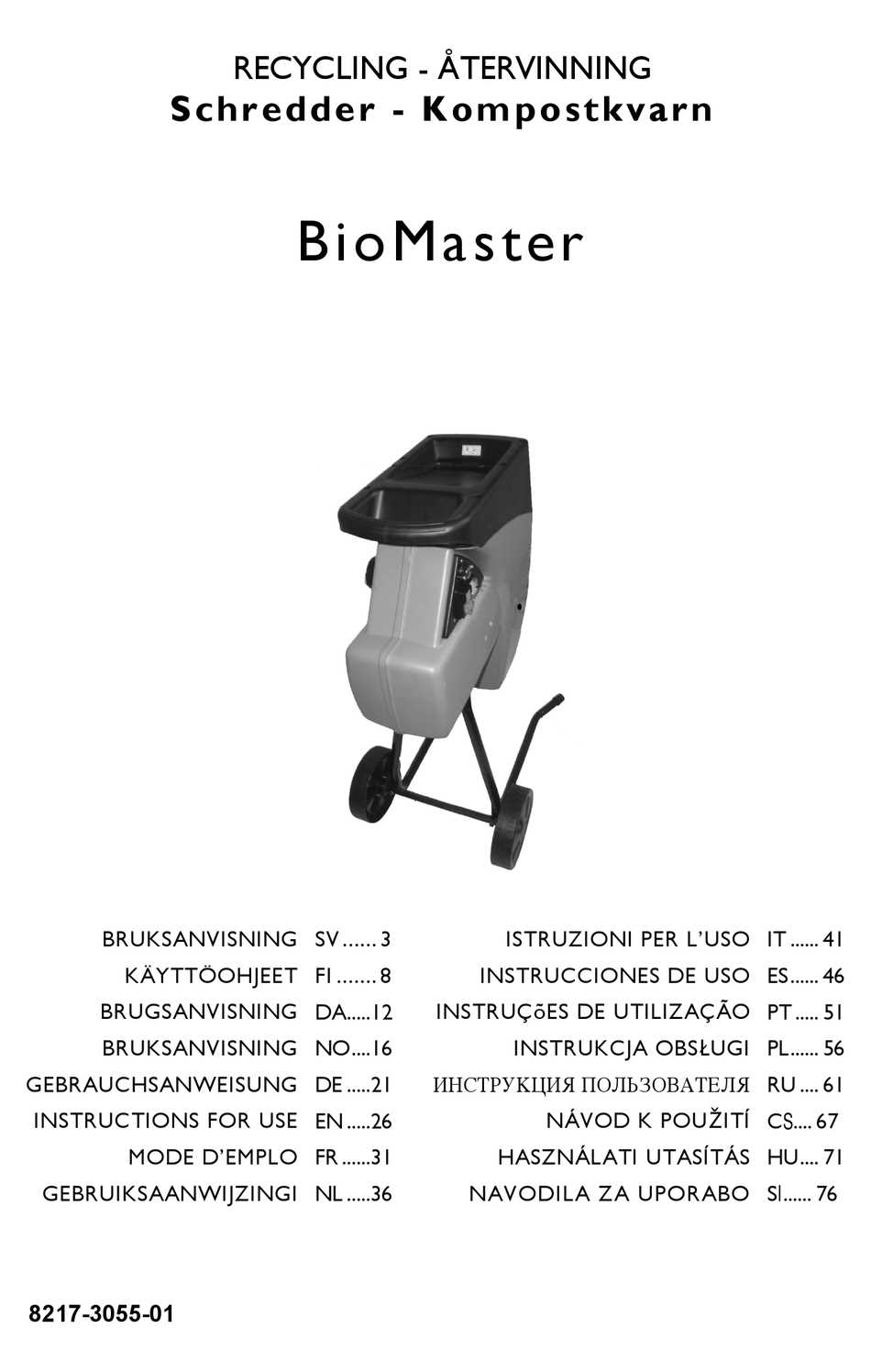 stiga bio silent 2500 k&auml;ytt&ouml;ohje