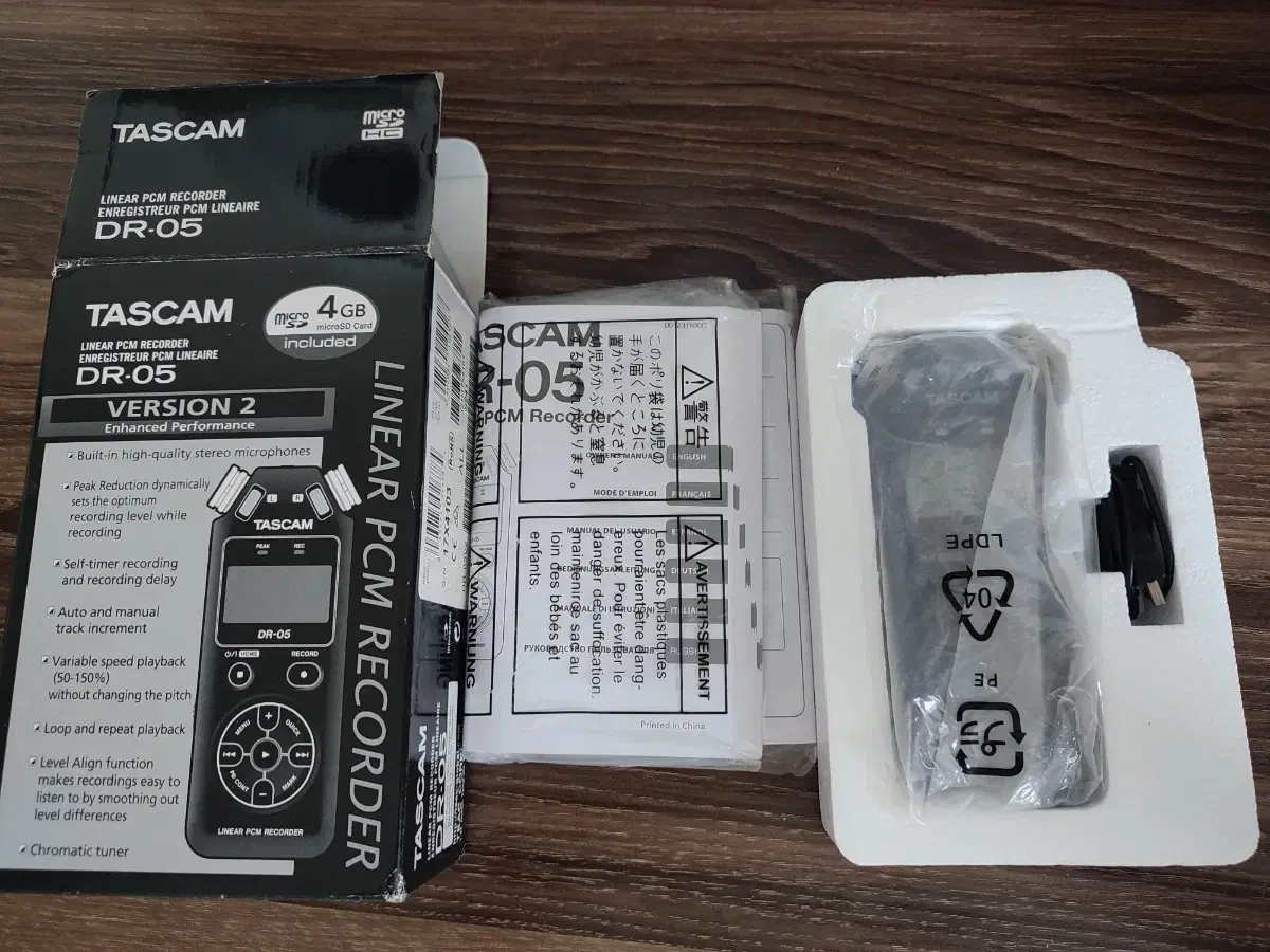 tascam dr 05 k&auml;ytt&ouml;ohje