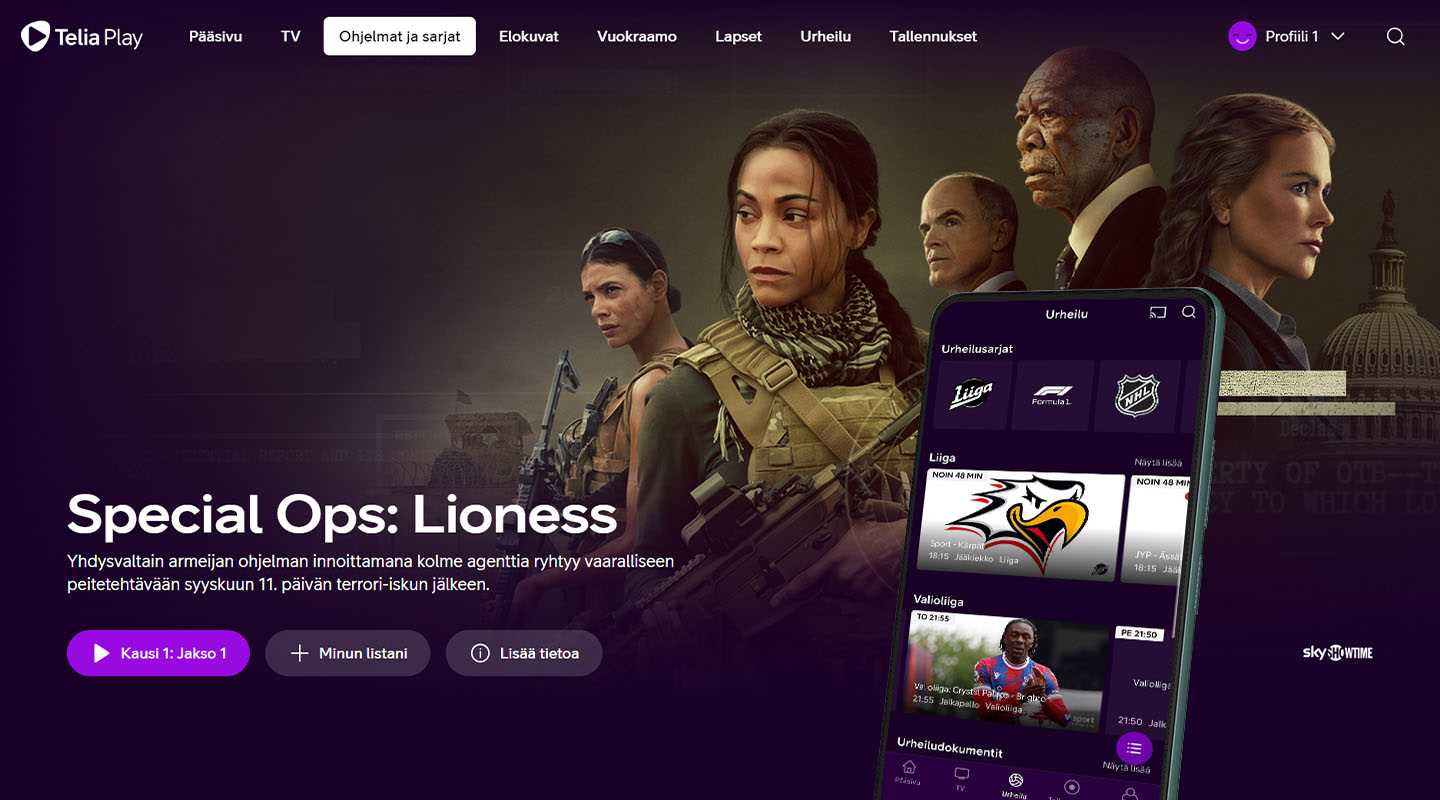 telia tv kaukos&auml;&auml;din k&auml;ytt&ouml;ohje