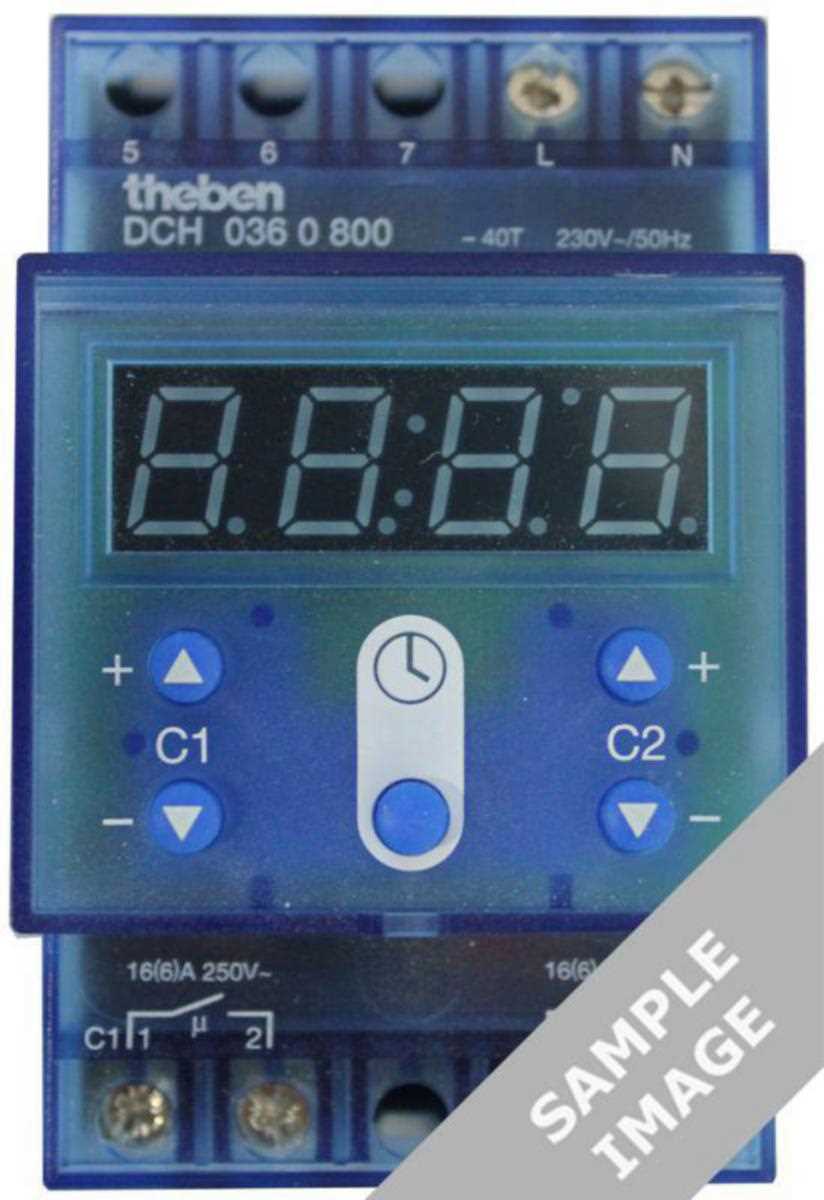 theben kellokytkin tr 610 k&auml;ytt&ouml;ohje