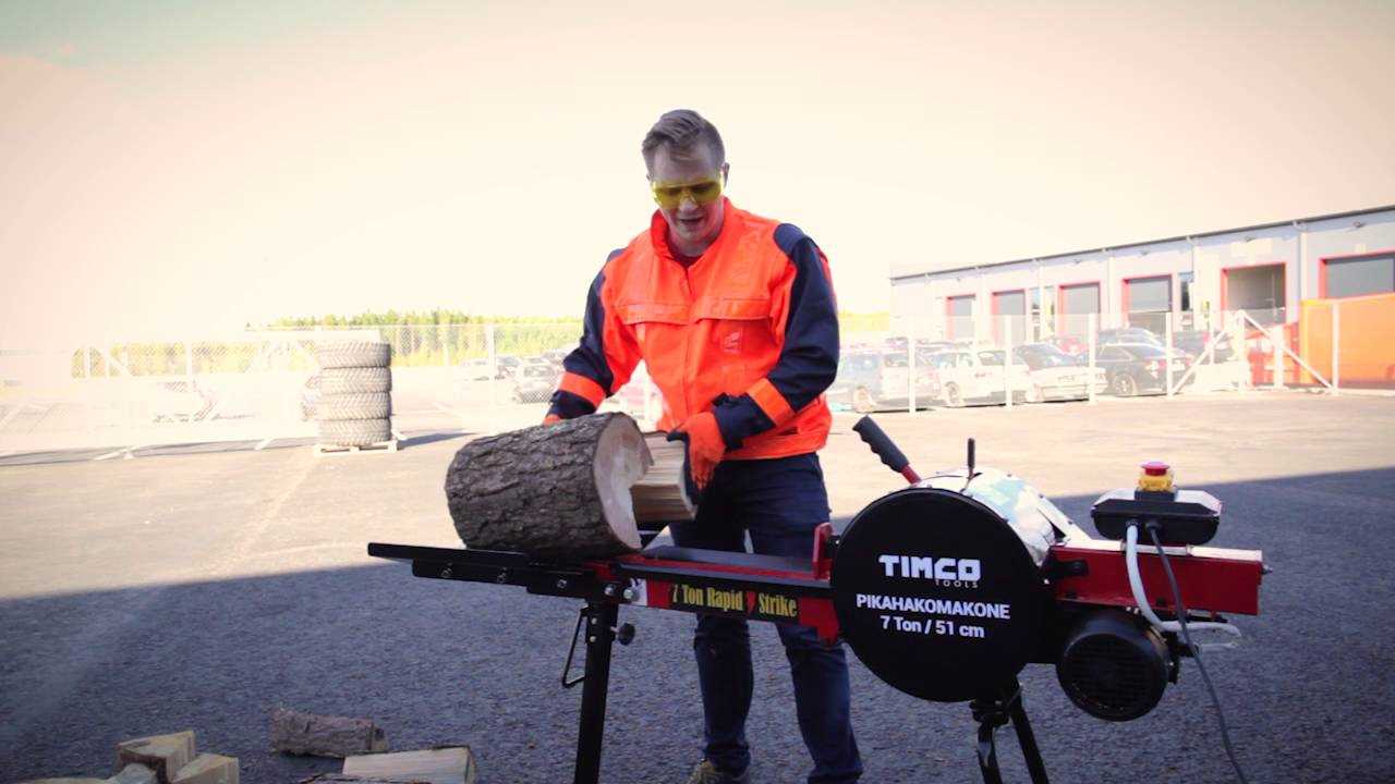 timco 7t pikahalkomakone k&auml;ytt&ouml;ohje