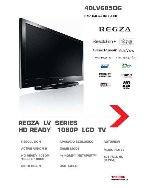 toshiba regza 32av635d k&auml;ytt&ouml;ohje