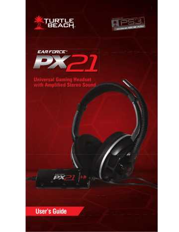 turtle beach px21 k&auml;ytt&ouml;ohje