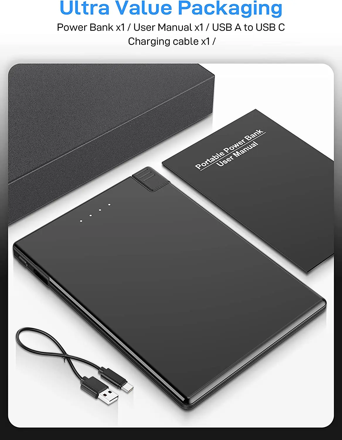 ugreen power bank 10000 k&auml;ytt&ouml;ohje