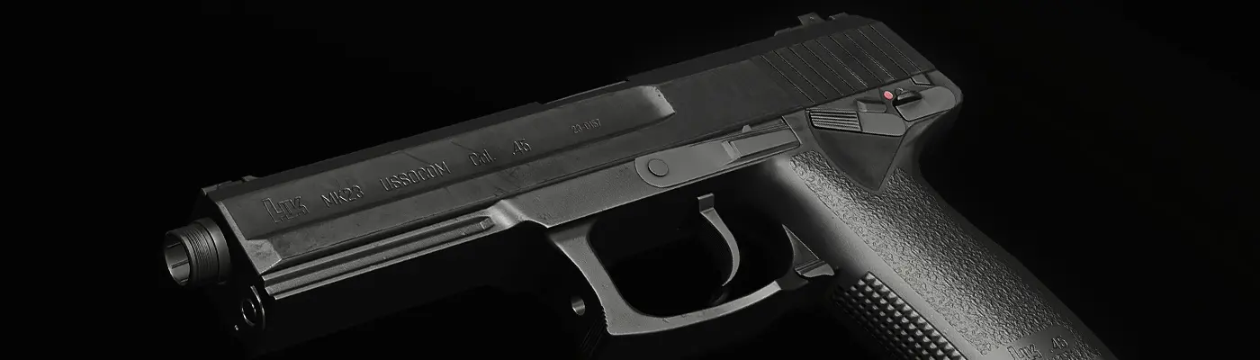mk23 ussocom cal 45 k&auml;ytt&ouml;ohje