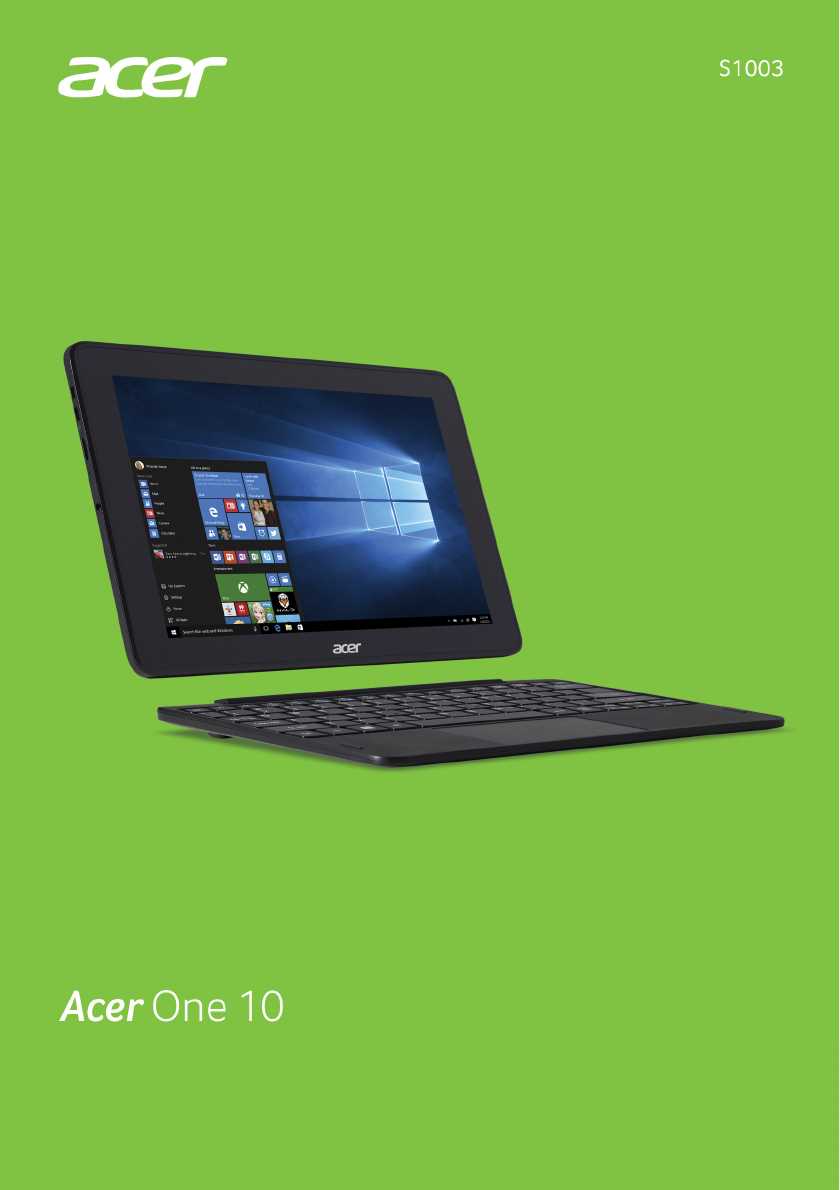 acer one s1003 k&auml;ytt&ouml;ohje