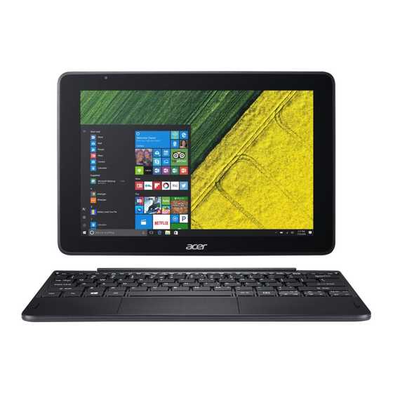acer one s1003 k&auml;ytt&ouml;ohje