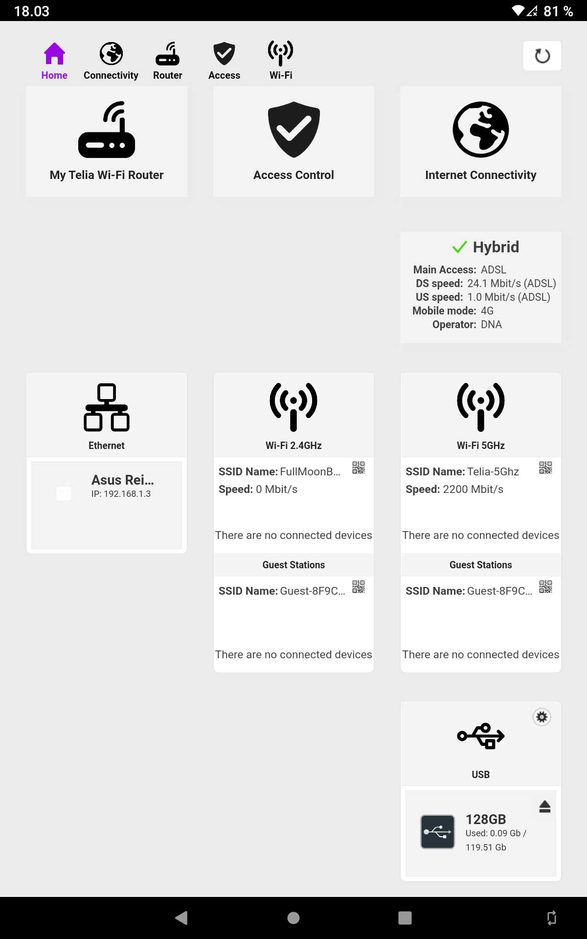 telia hybrid reititin k&auml;ytt&ouml;ohje