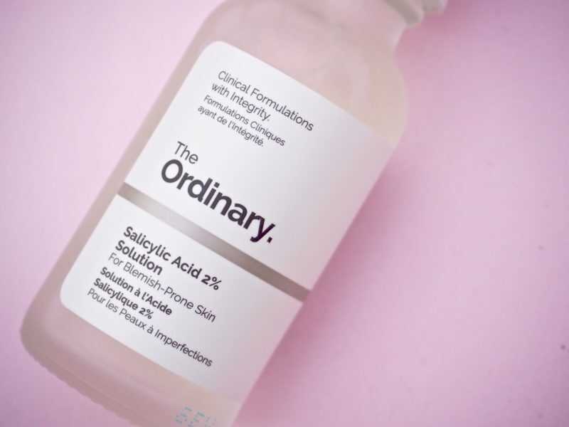 ordinary salicylic acid 2 solution k&auml;ytt&ouml;ohje
