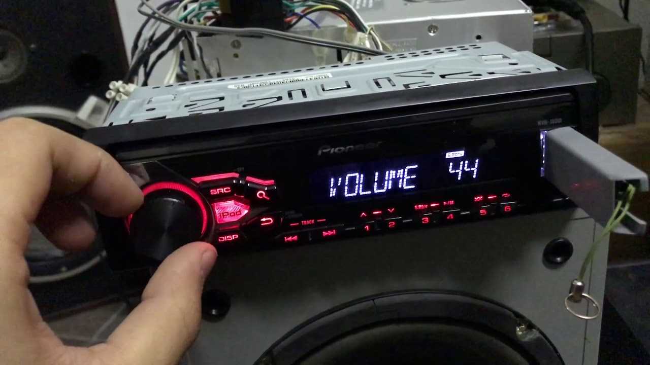 pioneer mvh 180ui k&auml;ytt&ouml;ohje