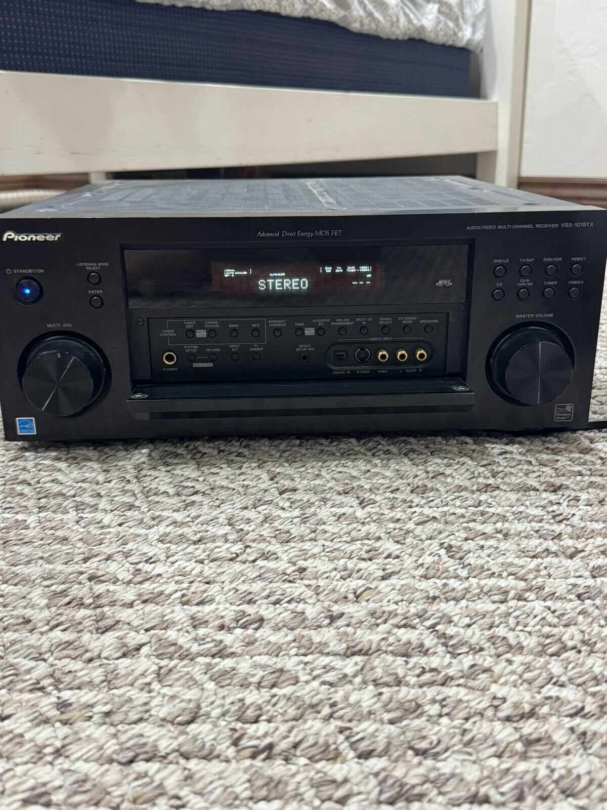pioneer vsx 1015 k 7.1 k&auml;ytt&ouml;ohje
