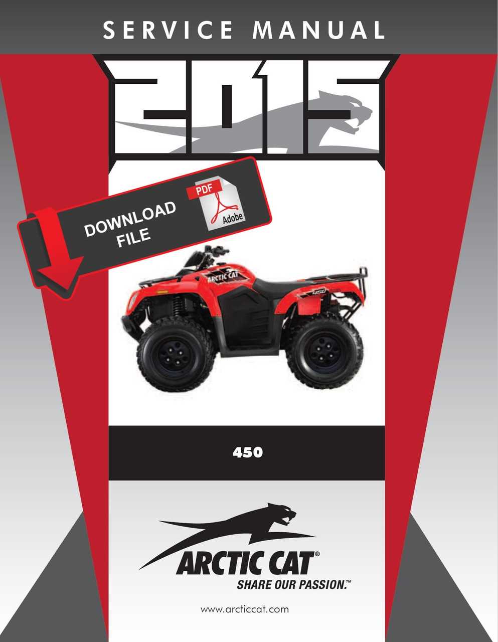 arctic cat 450 t3b k&auml;ytt&ouml;ohje