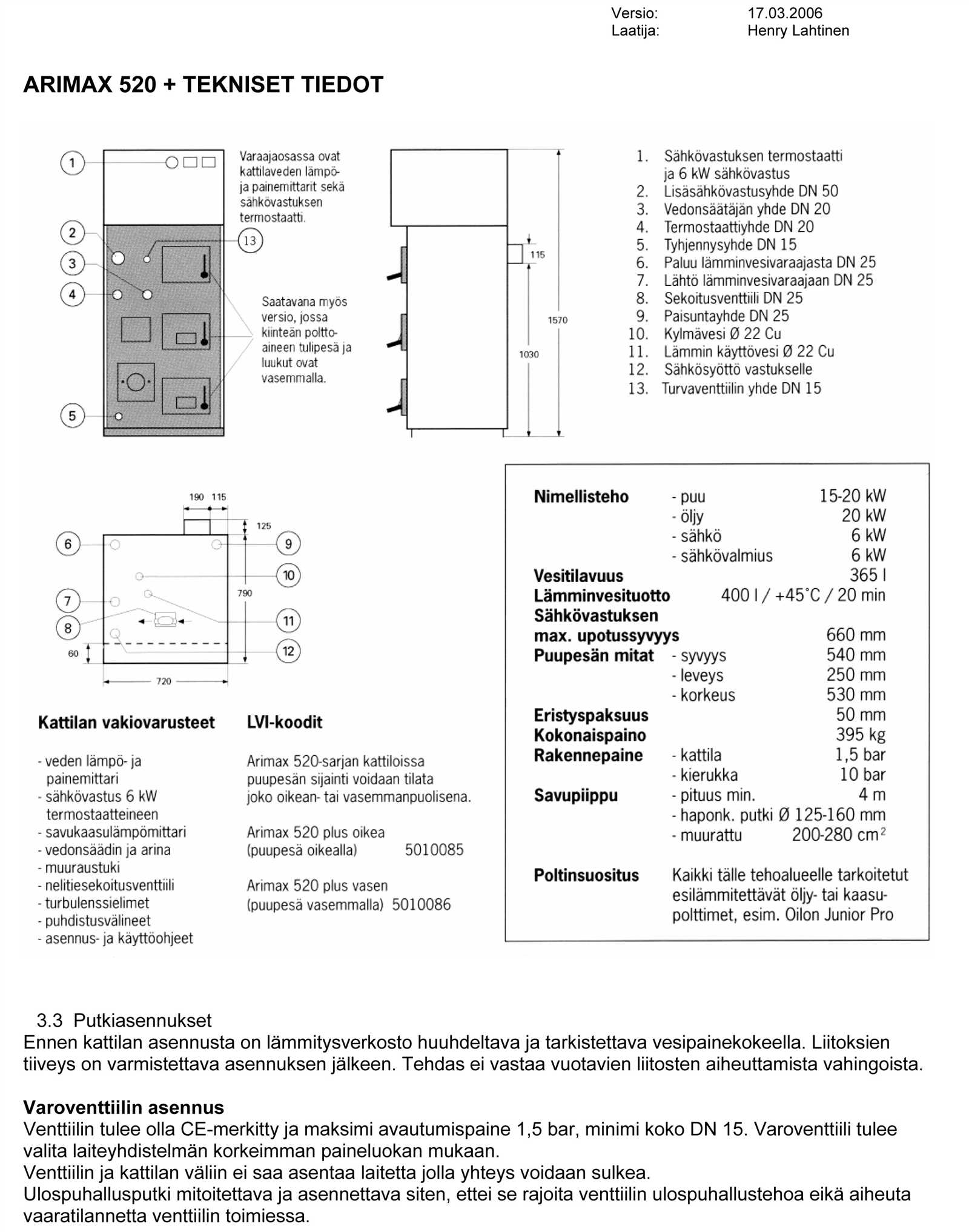 arimax eetta 17 s k&auml;ytt&ouml;ohje
