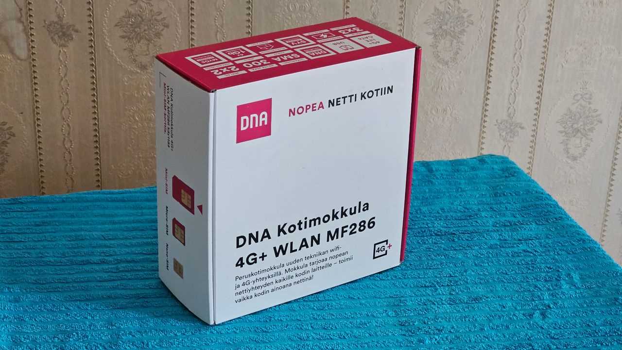 dna modeemi mf286 k&auml;ytt&ouml;ohje