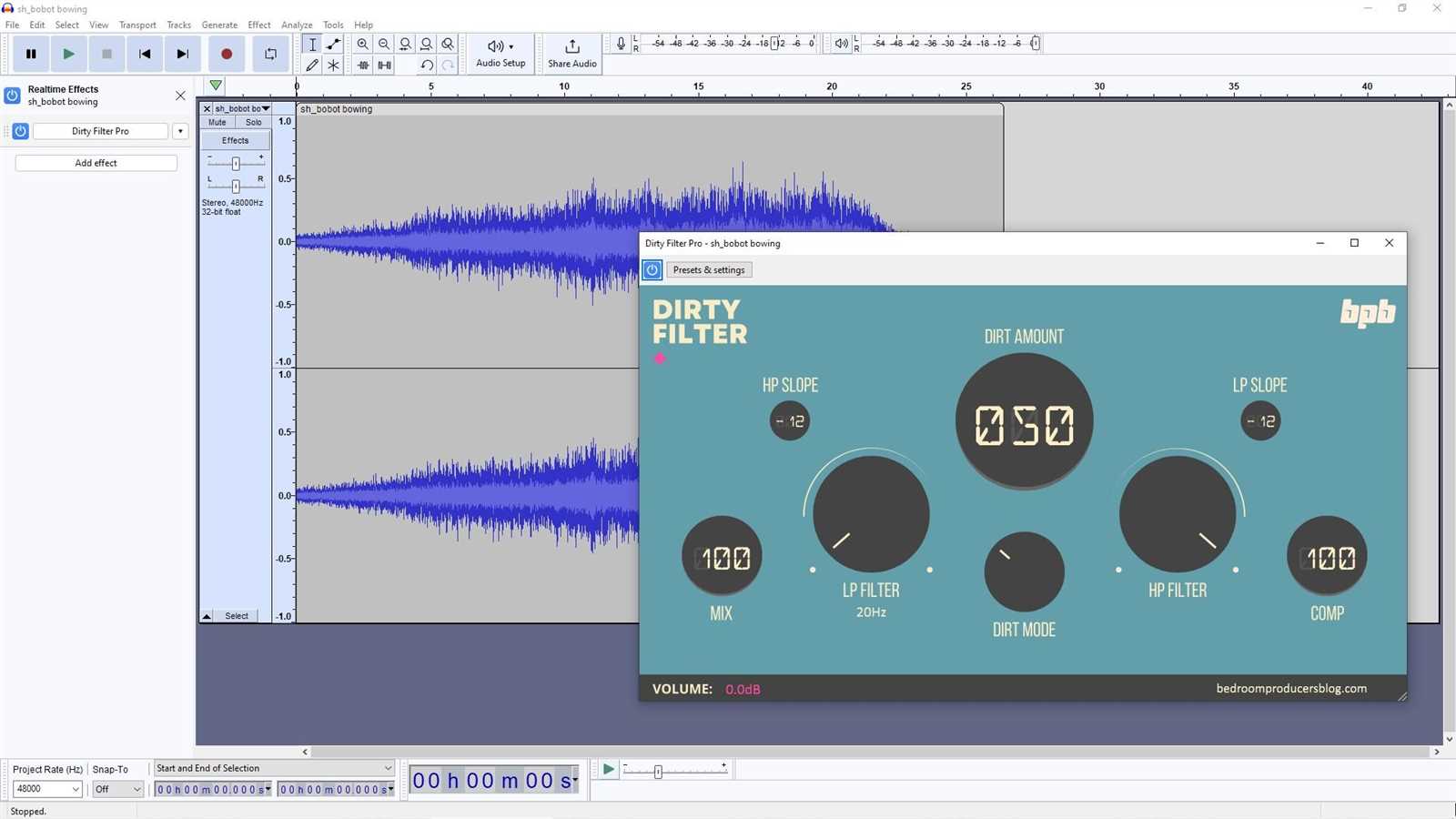 audacity 2.3.1 k&auml;ytt&ouml;ohje