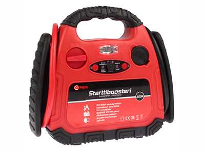 autoline 300a jump starter k&auml;ytt&ouml;ohje