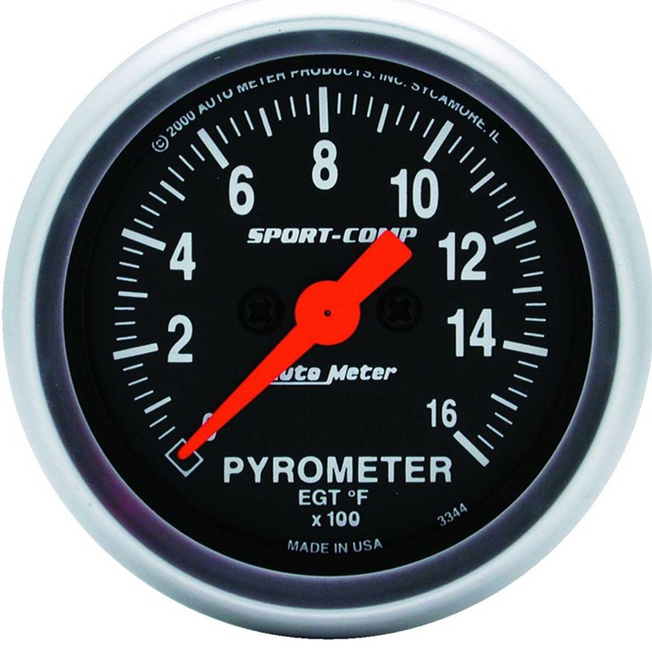 autometer sport comp k&auml;ytt&ouml;ohje