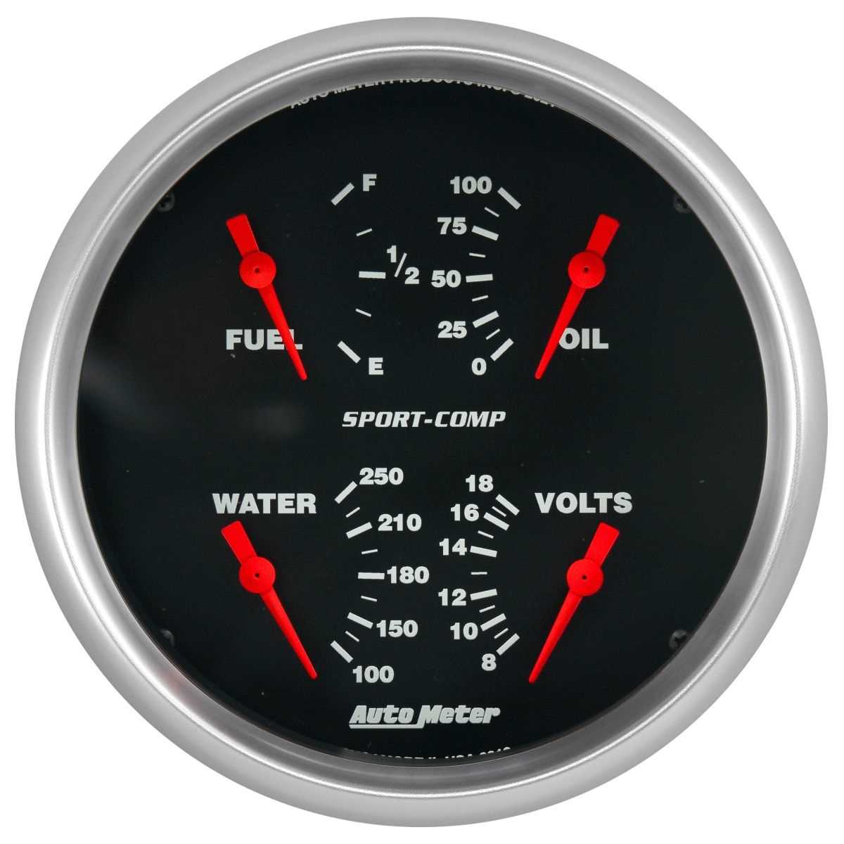 autometer sport comp k&auml;ytt&ouml;ohje