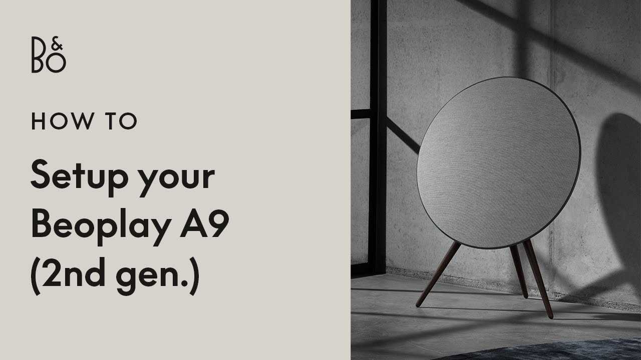 bang olufsen beoplay a9 käyttöohje bang olufsen beoplay a9 käyttöohje