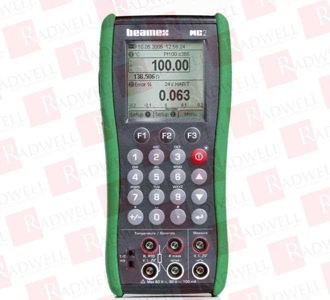 beamex mic 10 k&auml;ytt&ouml;ohje