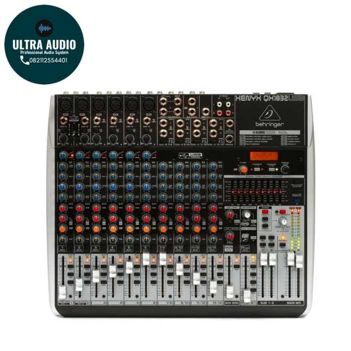 behringer xenyx qx xenyx 1832 usb k&auml;ytt&ouml;ohje