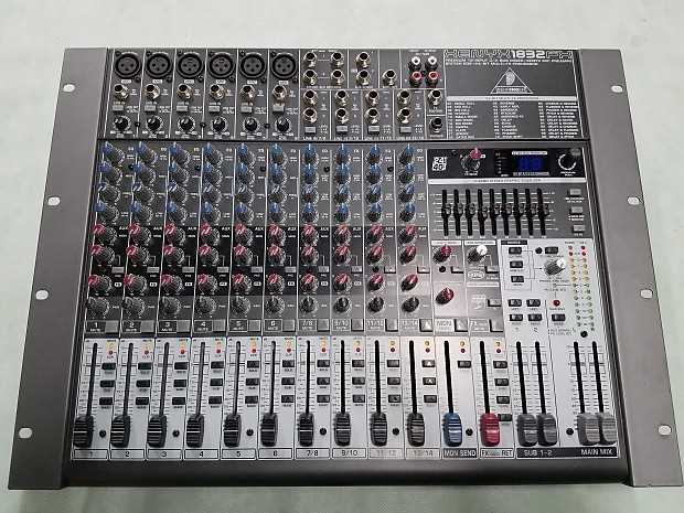 behringer xenyx qx xenyx 1832 usb k&auml;ytt&ouml;ohje