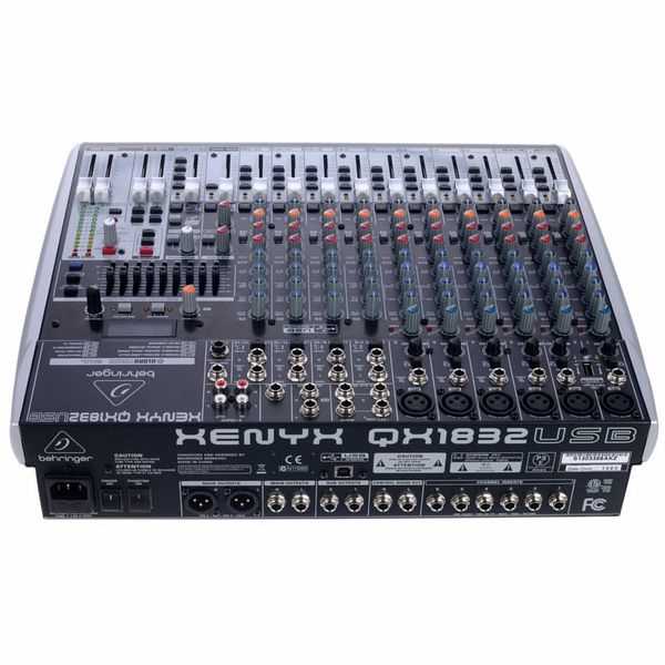 behringer xenyx qx xenyx 1832 usb k&auml;ytt&ouml;ohje